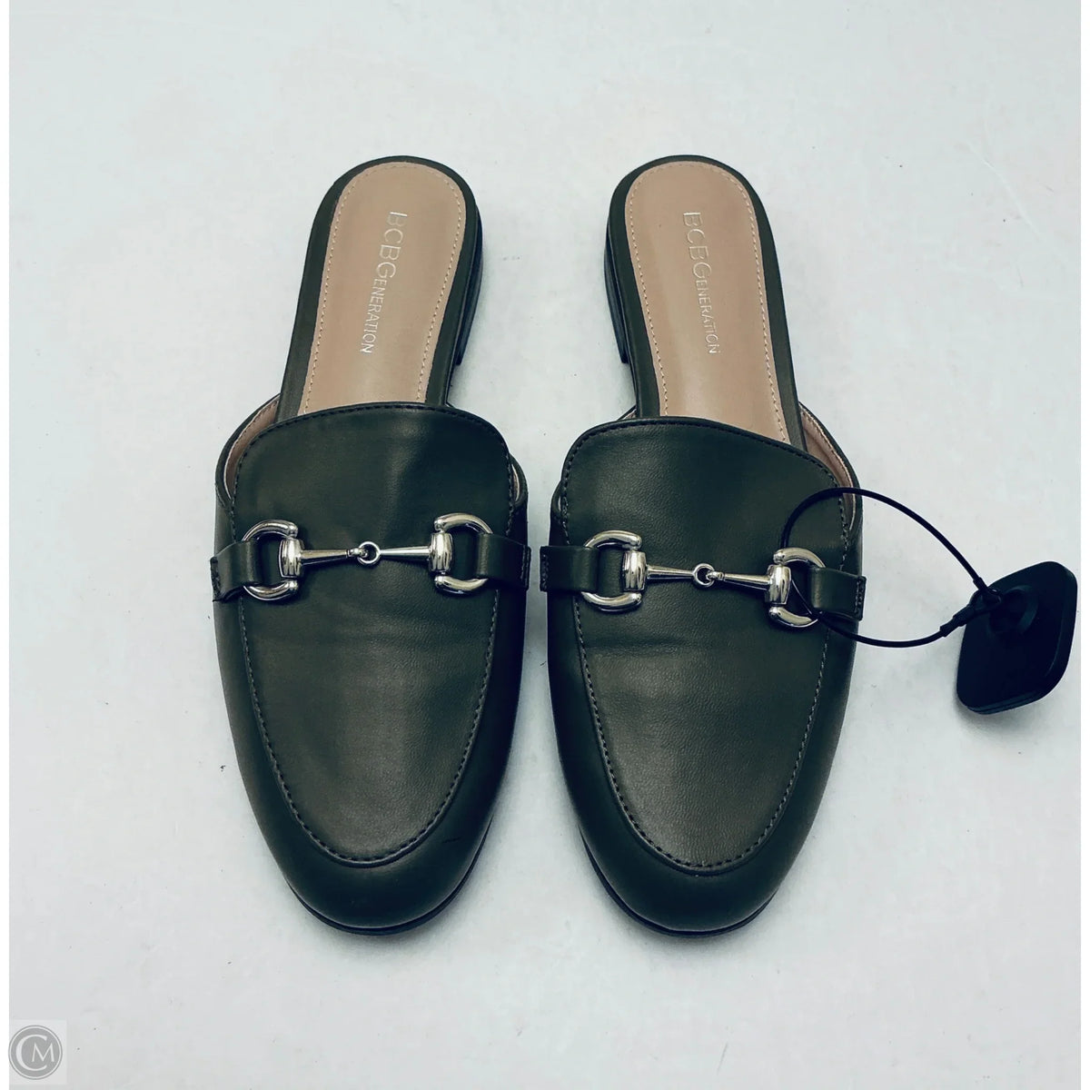 Sandals Flats By Bcbg In Green, Size: 7.5