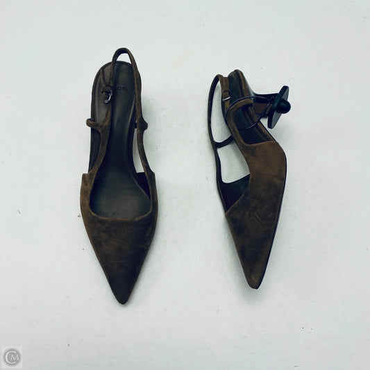 Shoes Heels Stiletto By Vince In Brown, Size: 7.5