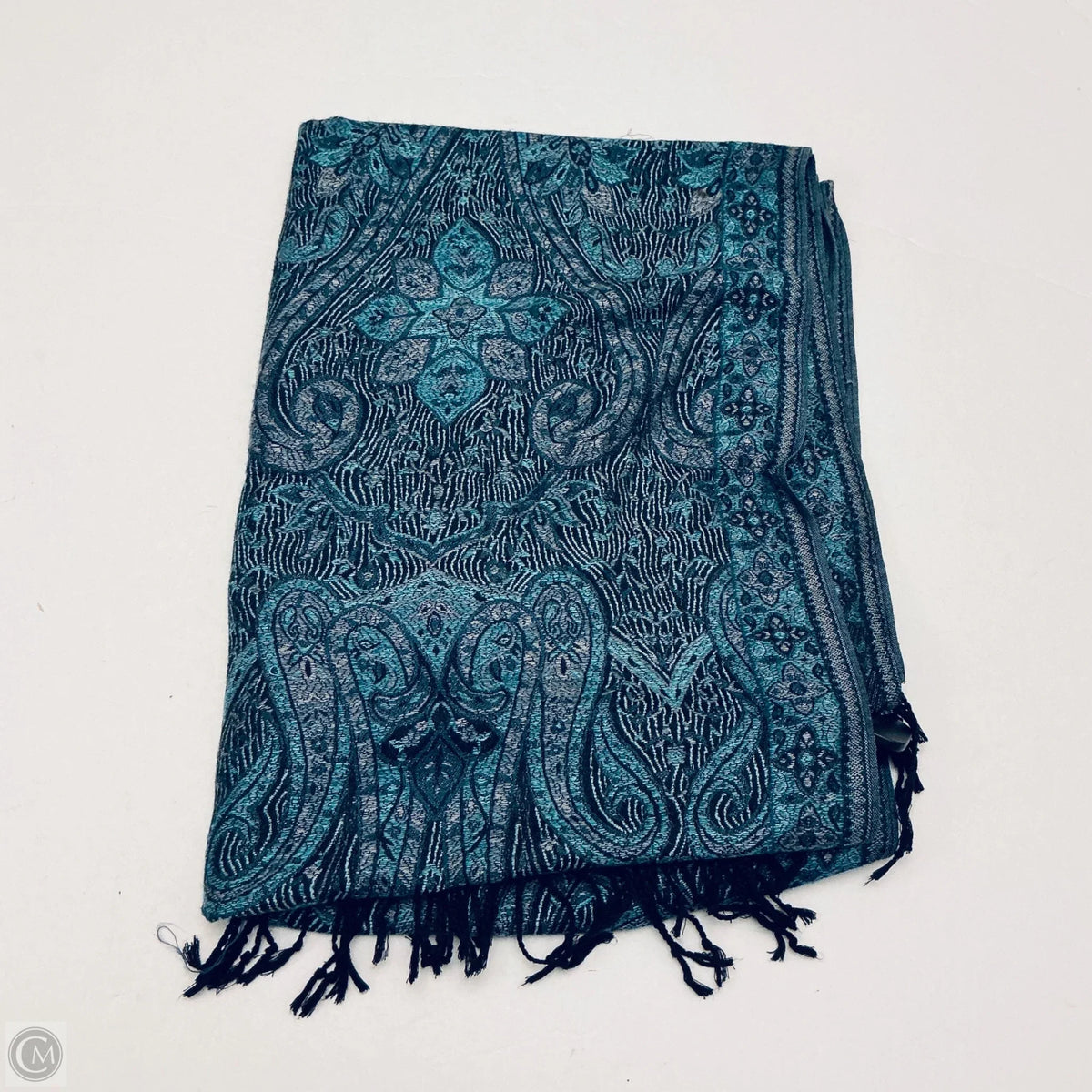 Scarf Winter By Clothes Mentor In Blue