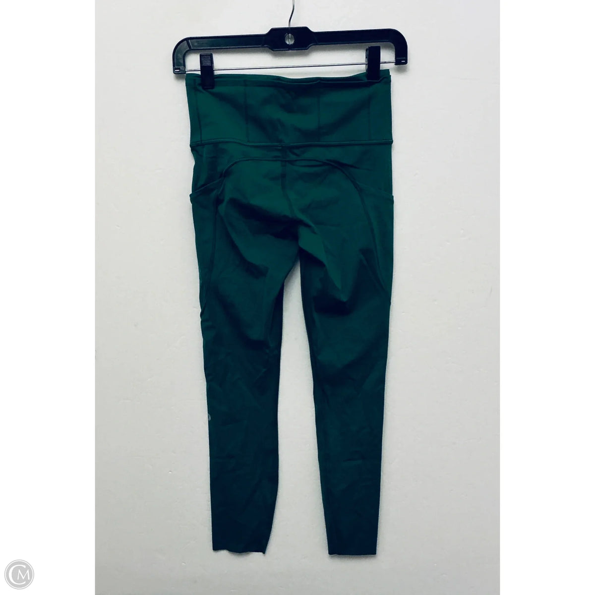 Athletic Capris By Lululemon In Green, Size: 6