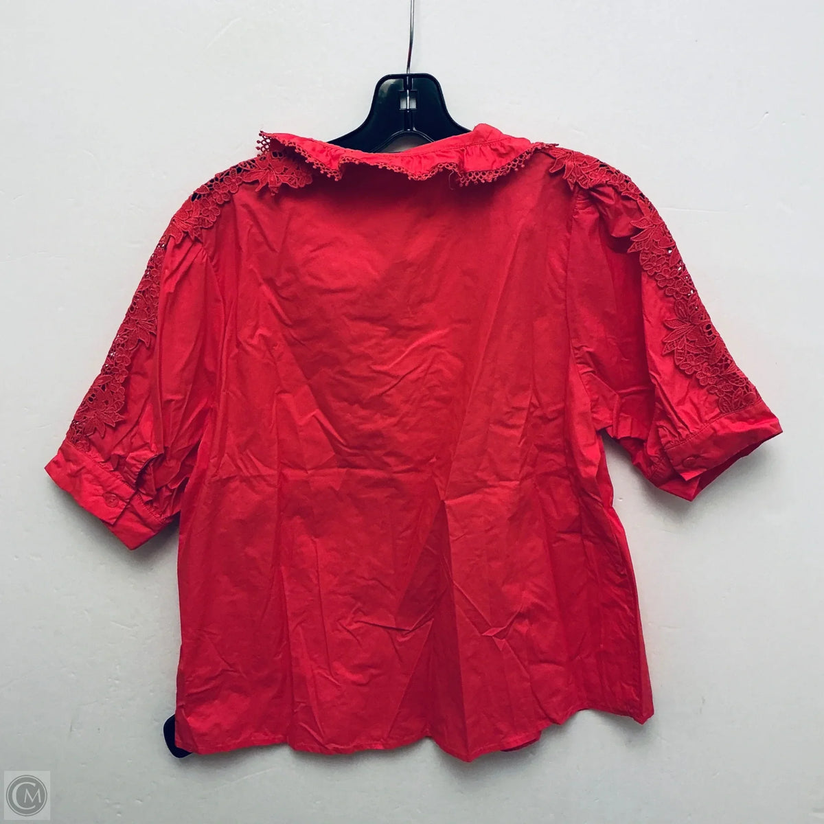 Top Short Sleeve By Avara In Pink, Size: M