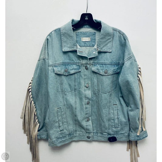 Jacket Denim By Altard State In Blue Denim, Size: M