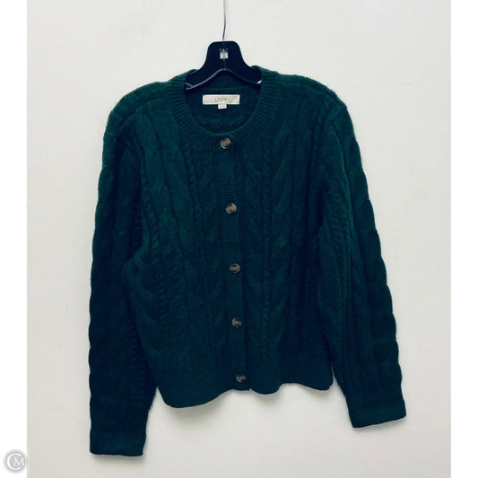 Sweater By Loft In Green, Size: Xxl