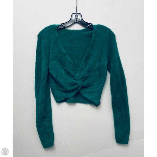 Sweater By Clothes Mentor In Green, Size: S