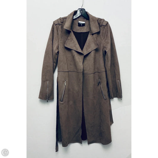 Coat Peacoat By Tahari In Brown, Size: M