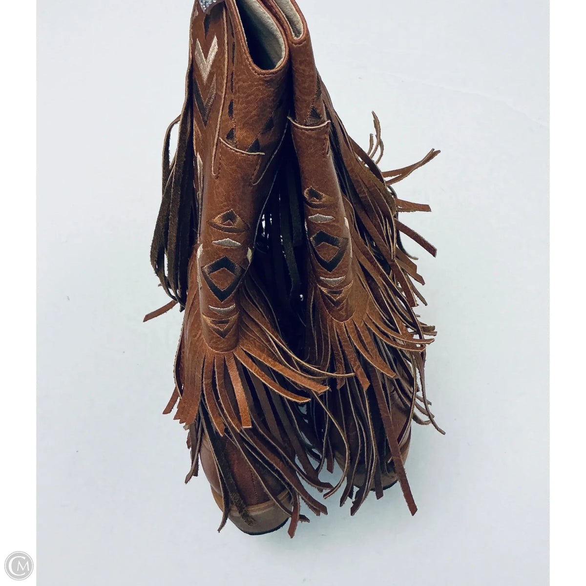Boots Western By Clothes Mentor In Brown, Size: 8