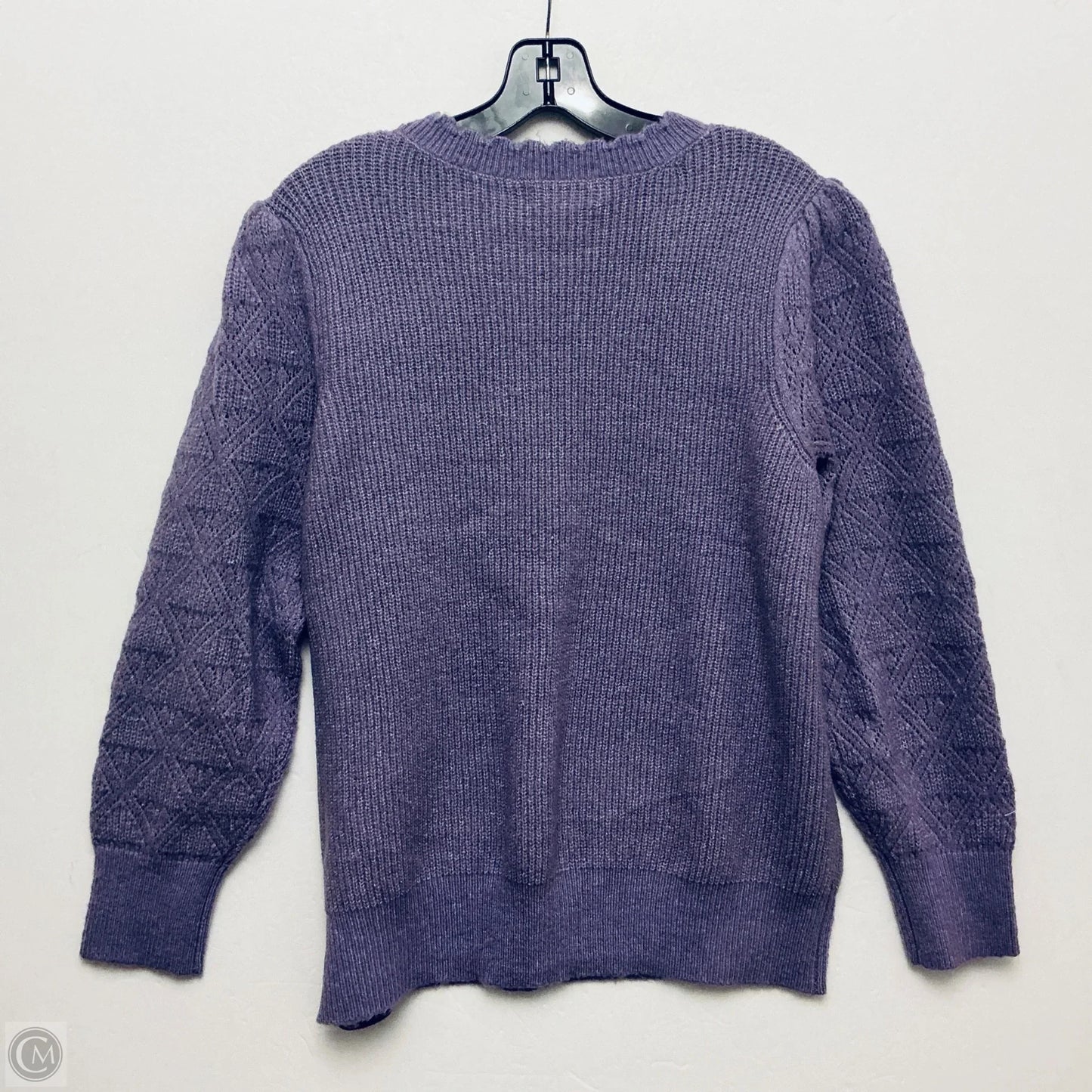 Sweater By Liz Claiborne In Purple, Size: Xl