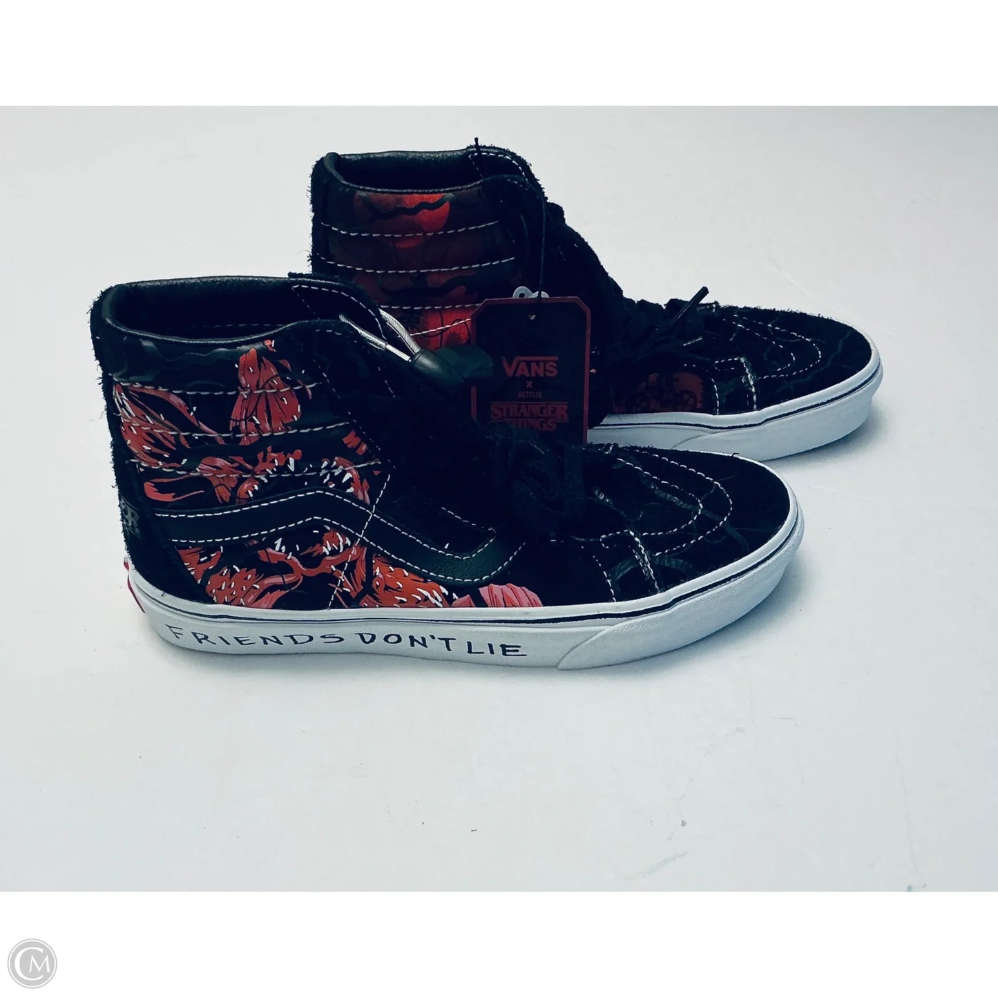 Shoes Sneakers By Vans In Black, Size: 7.5