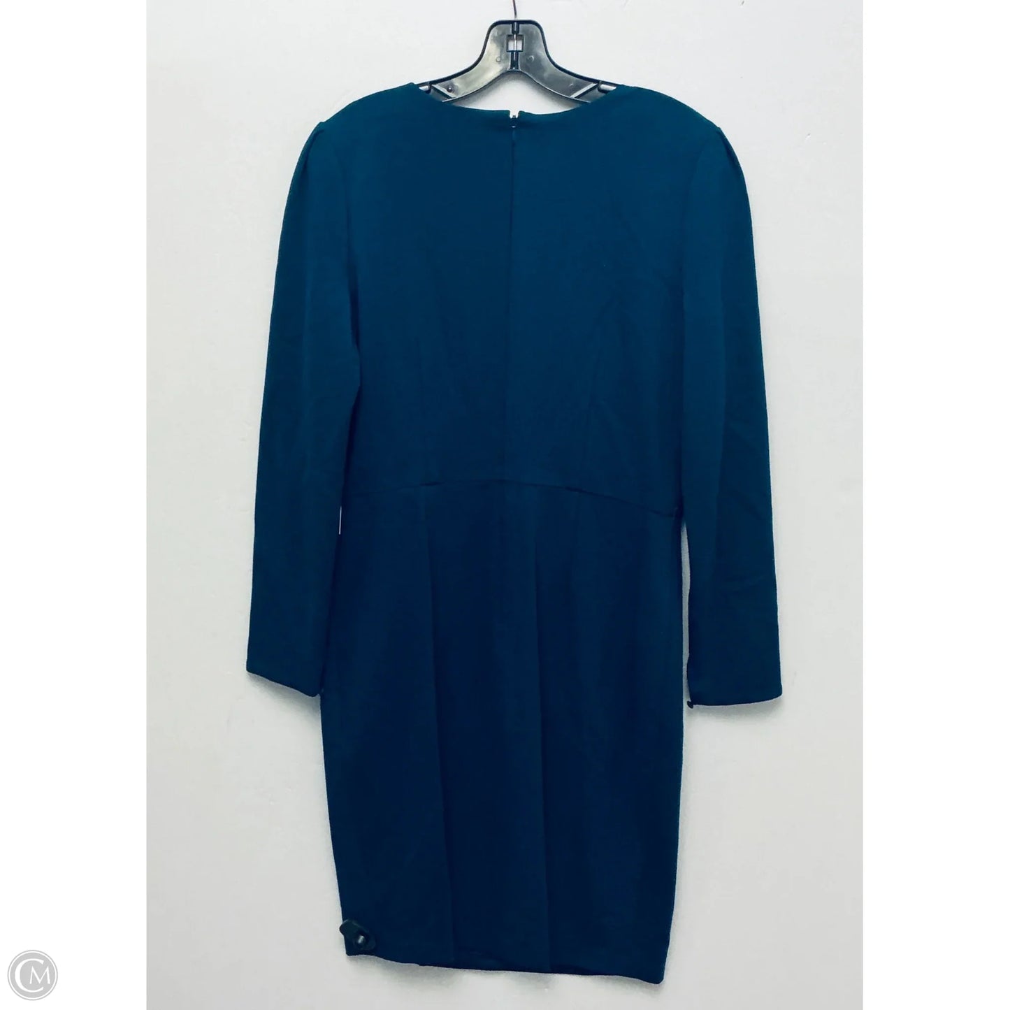 Dress Work By David Meister In Blue, Size: L