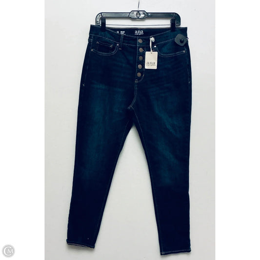 Jeans Boyfriend By Ana In Navy, Size: 14