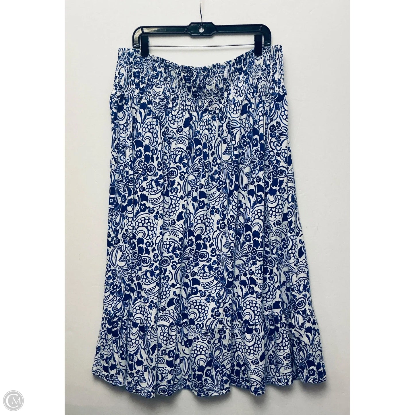 Skirt Maxi By Tommy Hilfiger In Blue, Size: Xl