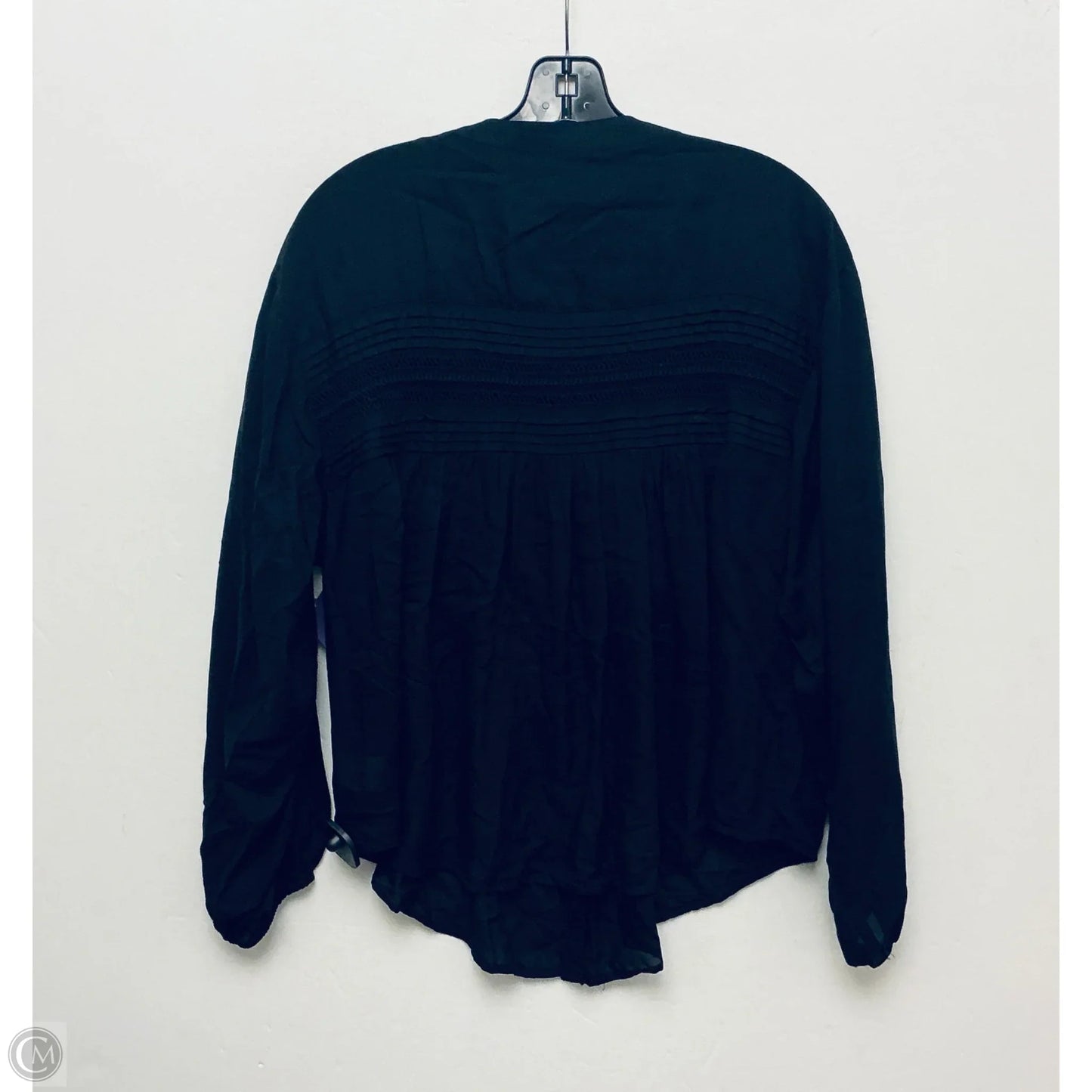Top Long Sleeve By Lucky Brand In Black, Size: M