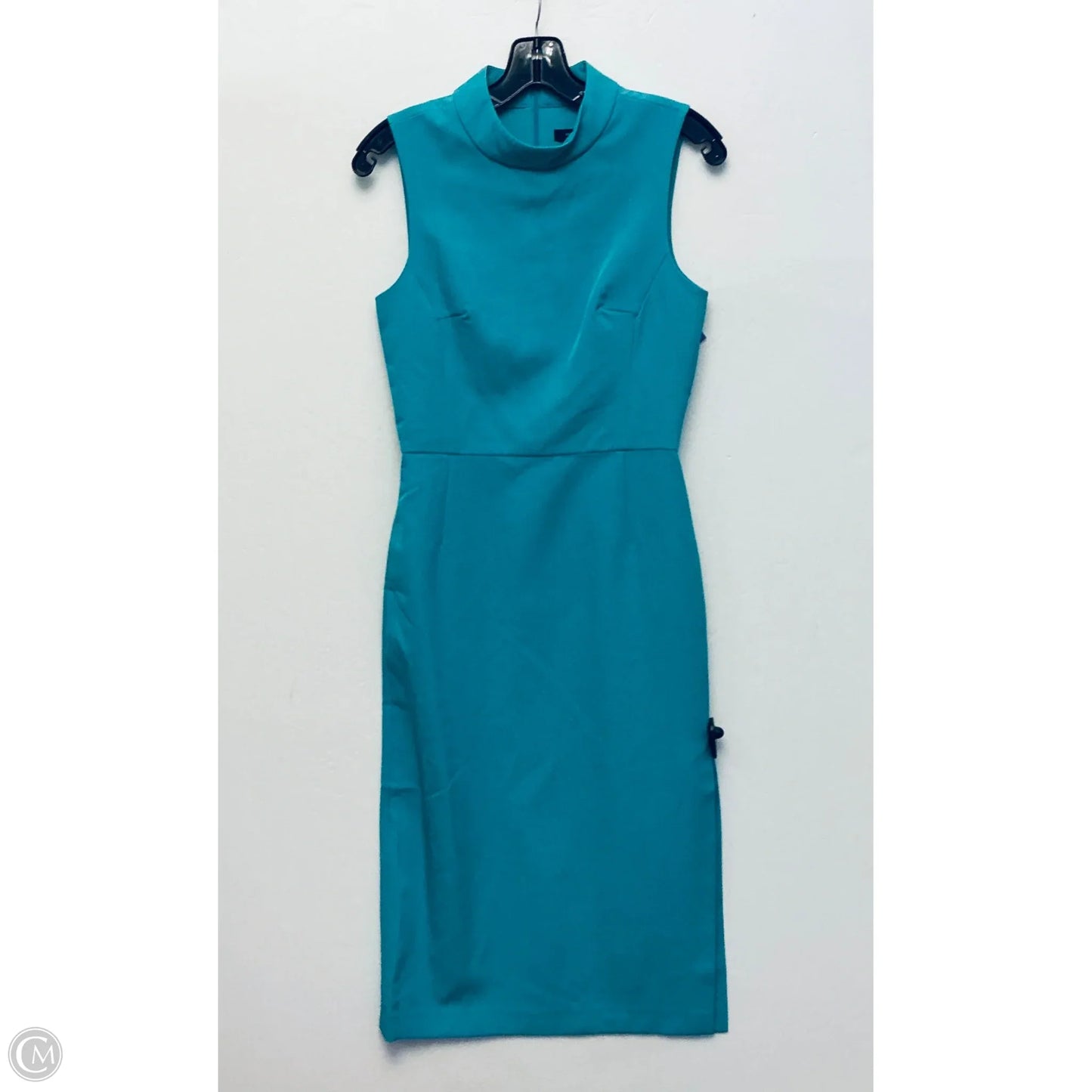 Dress Work By French Connection In Teal, Size: S