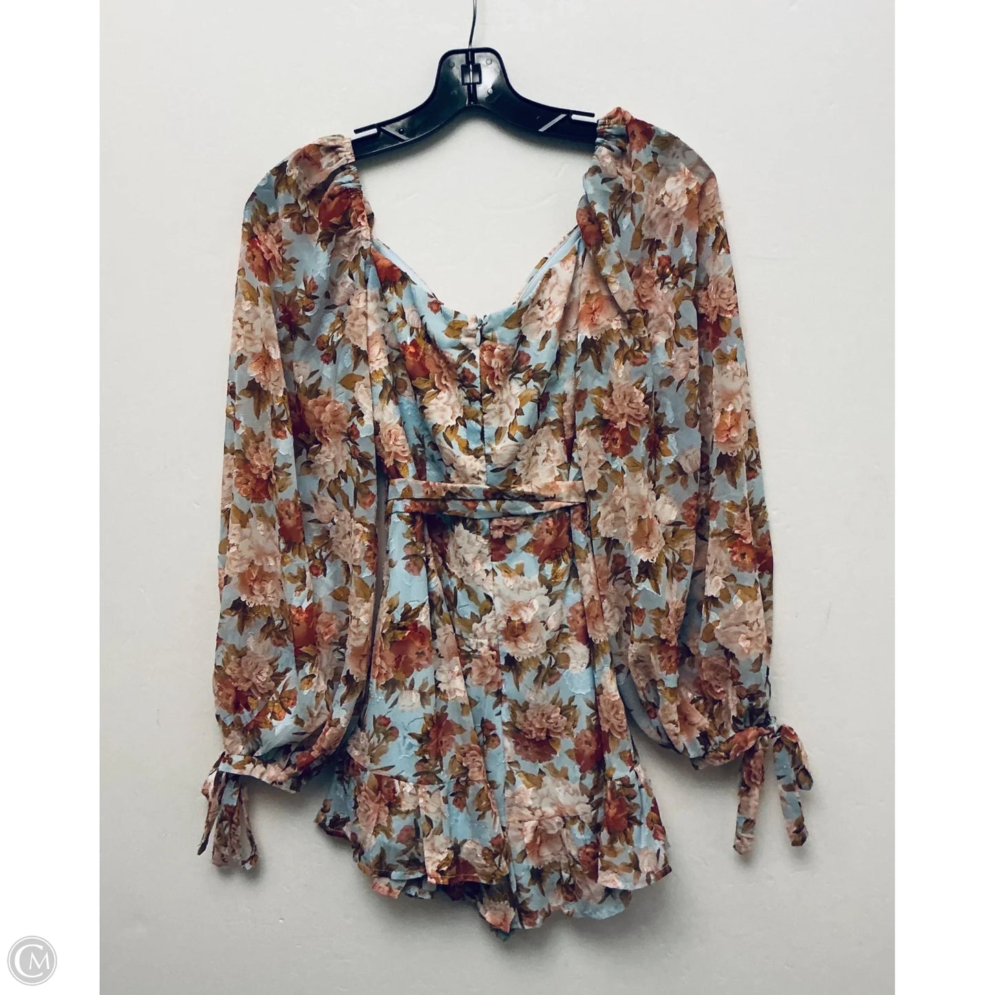 Dress Casual Short By Clothes Mentor In Floral Print, Size: M