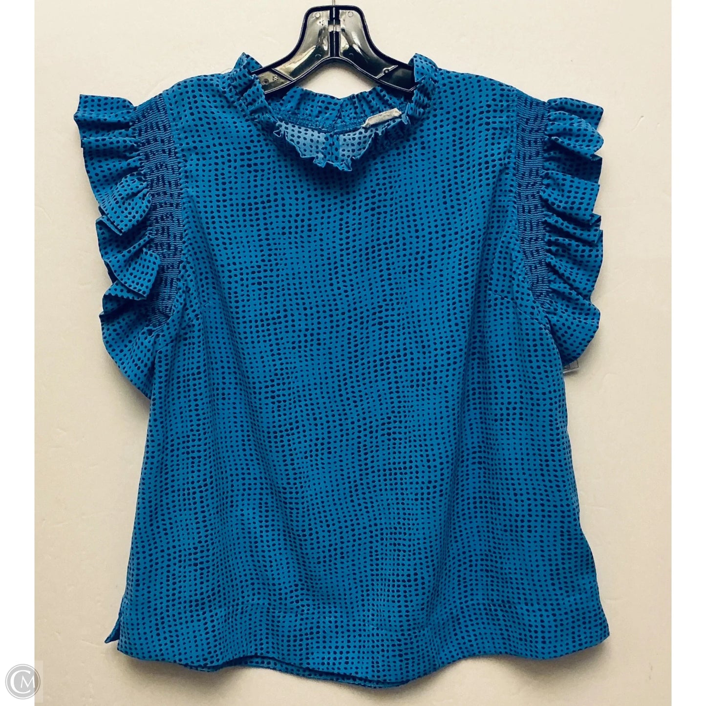 Top Sleeveless By Jodifl In Blue, Size: M
