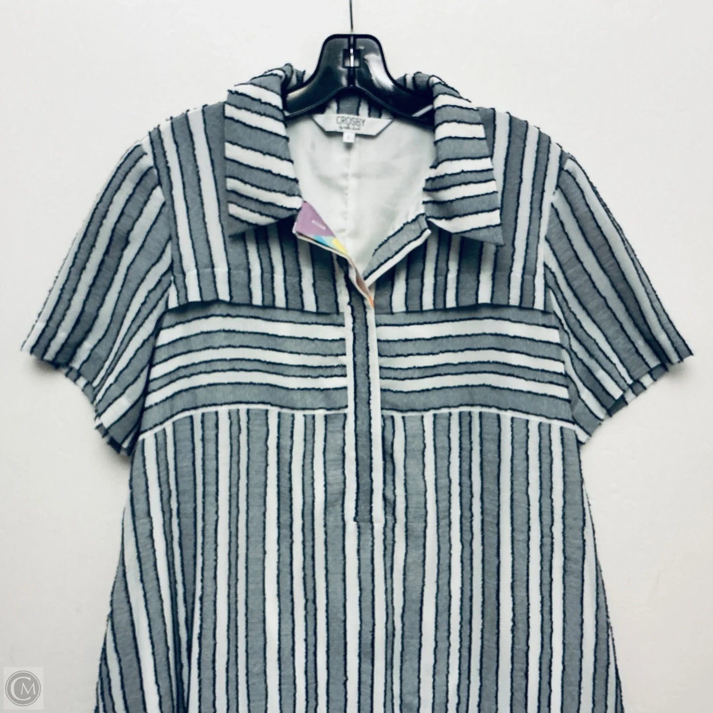 Dress Casual Short By Crosby In Grey, Size: L