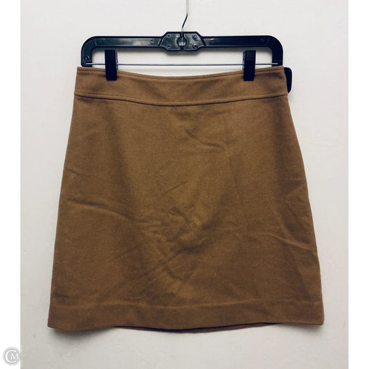 Skirt Mini & Short By J. Crew In Tan, Size: 4