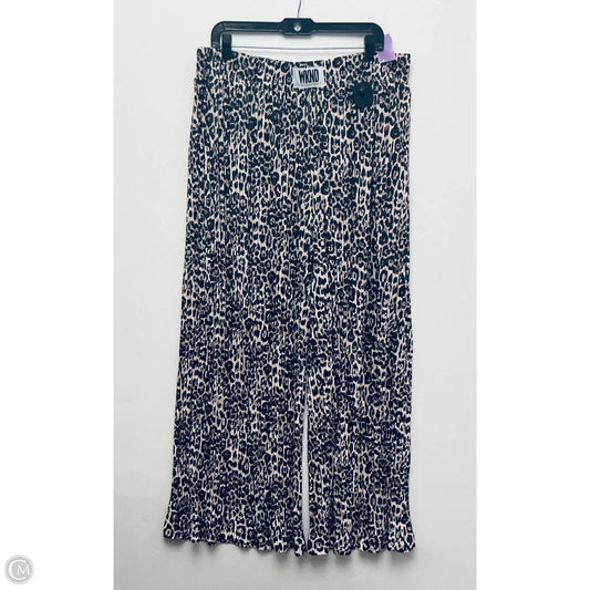 Pants Lounge By Clothes Mentor In Animal Print, Size: 3x