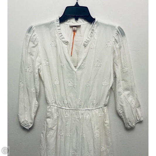 Dress Casual Short By Knox Rose In White, Size: Xs