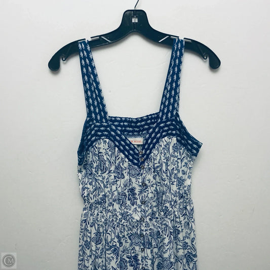 Dress Casual Maxi By Knox Rose In Blue, Size: M