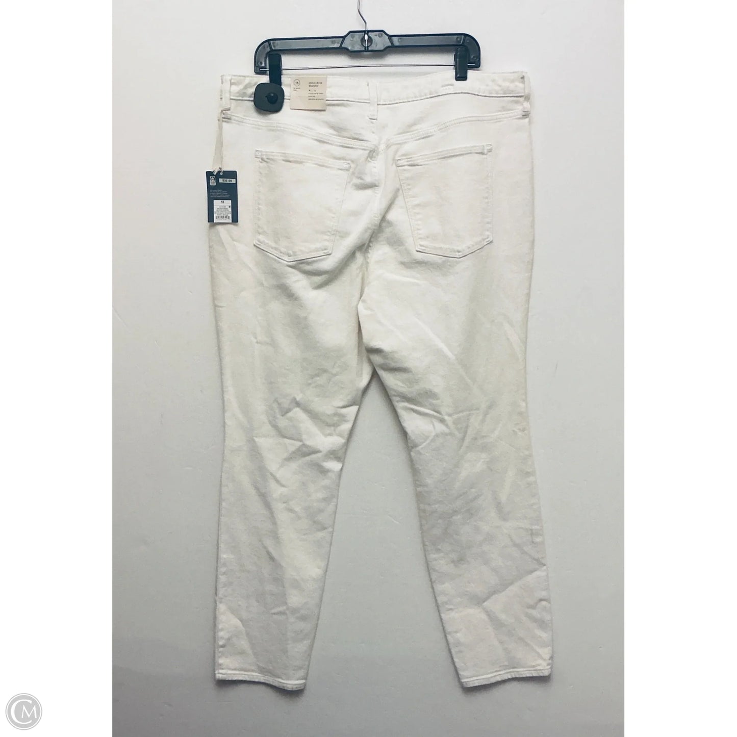 Jeans Wide Leg By Universal Thread In White, Size: 18