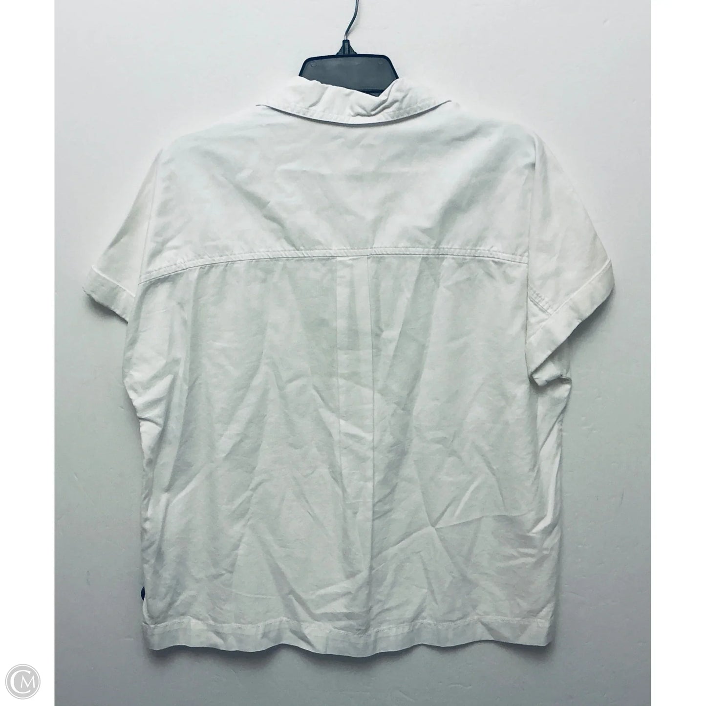 Top Short Sleeve By Universal Thread In White, Size: M