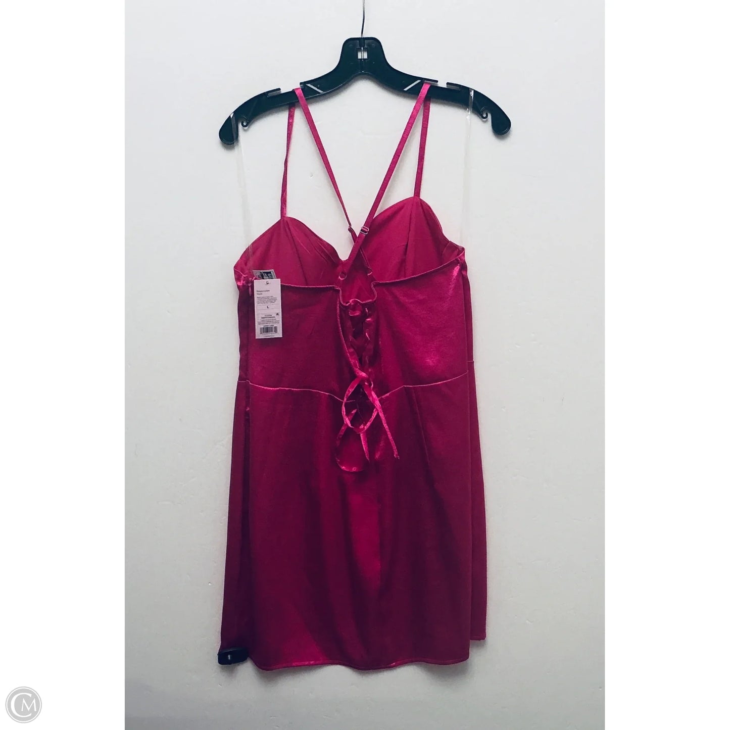 Dress Casual Midi By Wild Fable In Pink, Size: L