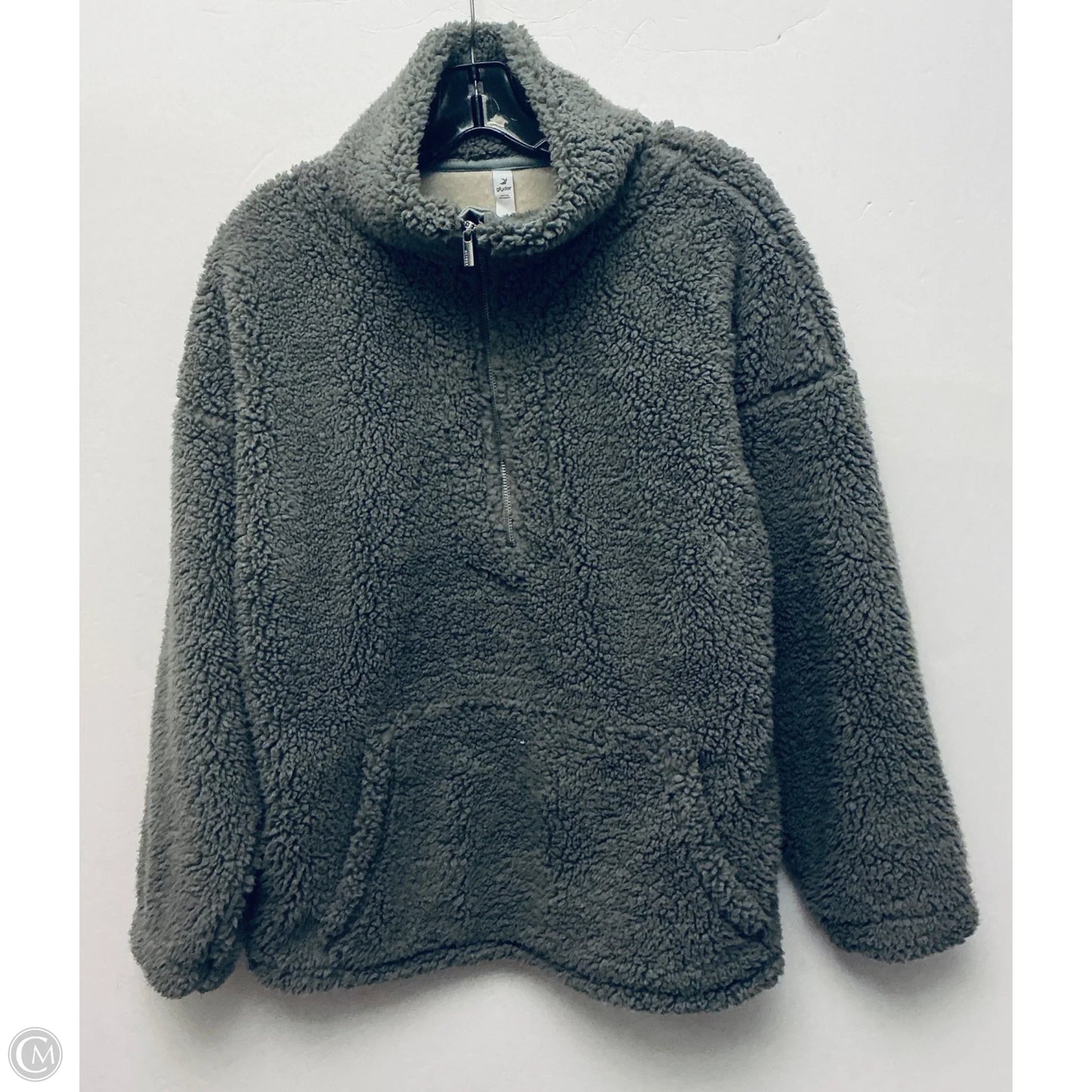 Jacket Faux Fur & Sherpa By Glyder In Green, Size: M