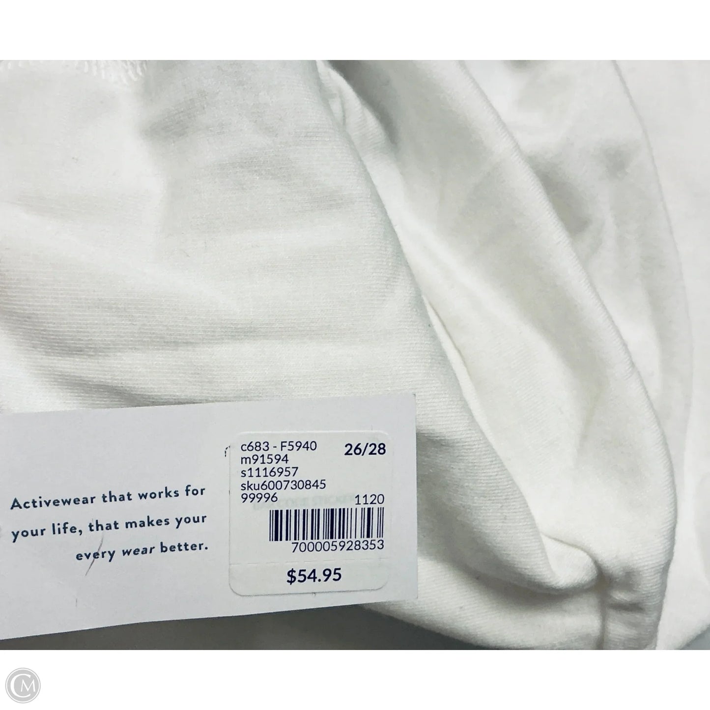 Sweater By Livi Active In White, Size: 3x