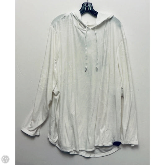 Sweater By Livi Active In White, Size: 3x