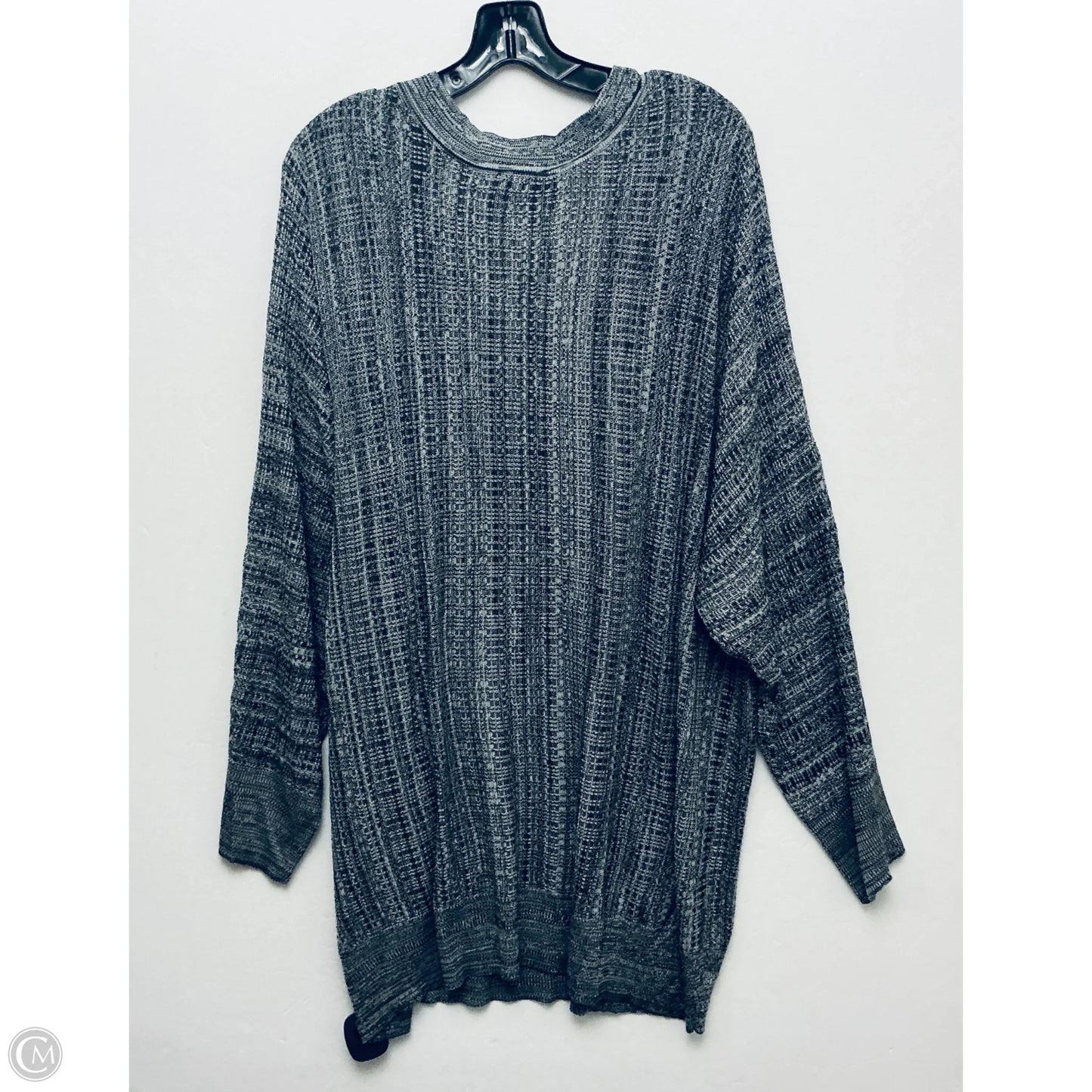 Top Long Sleeve By Lane Bryant In Grey, Size: 3x