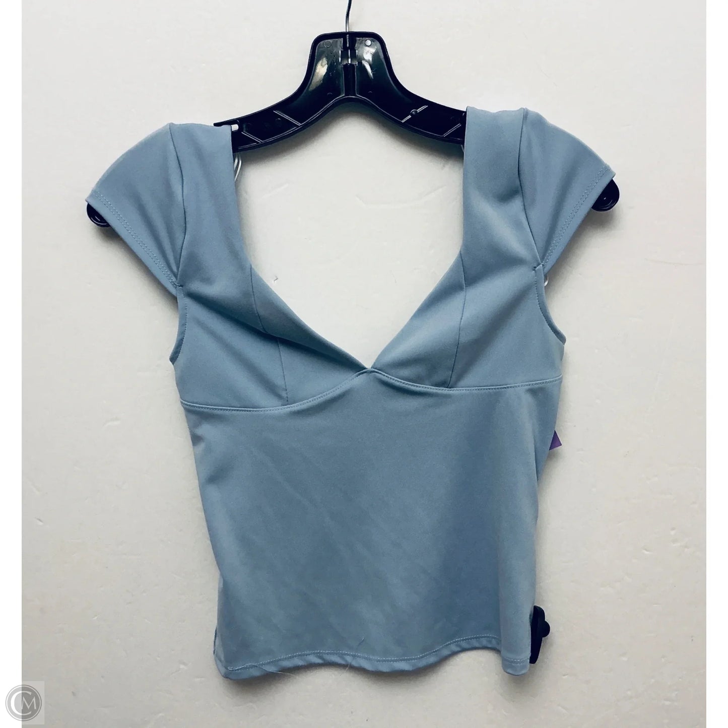 Top Sleeveless By Gaze In Blue, Size: S