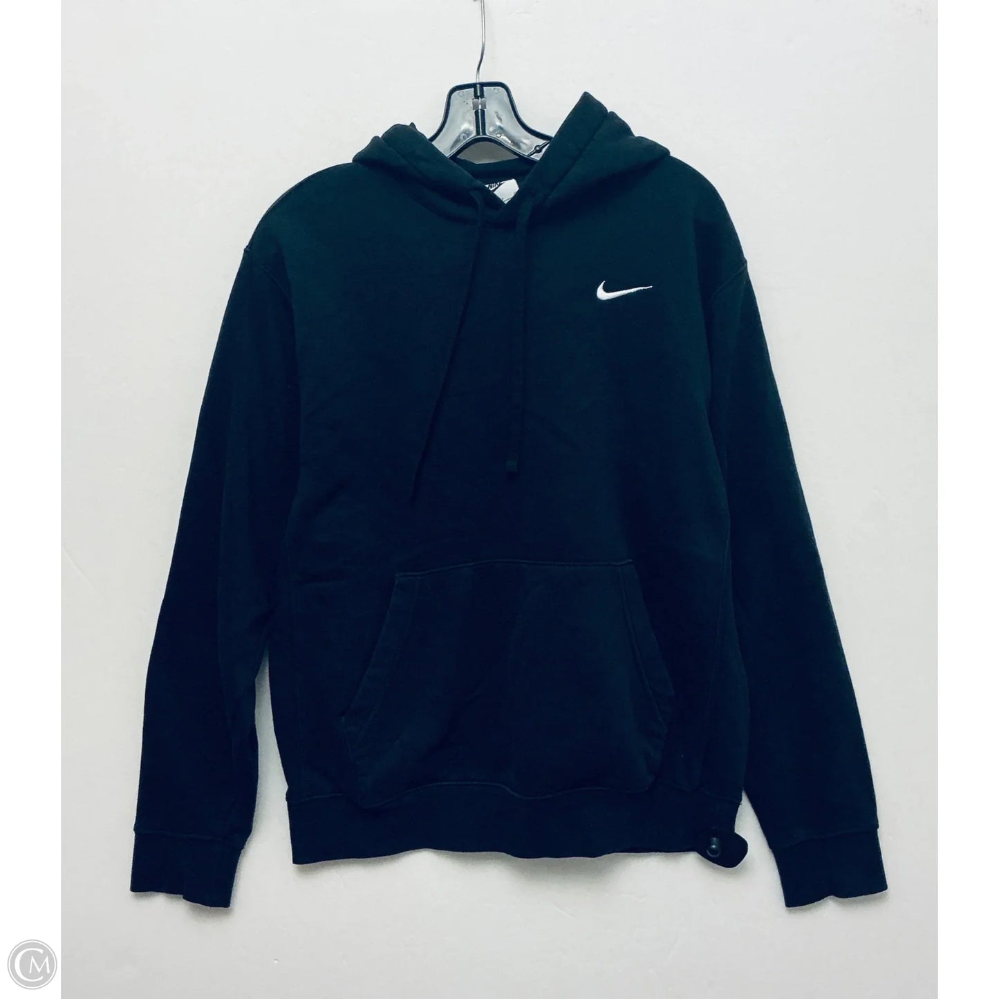 Sweatshirt Hoodie By Nike Apparel In Black, Size: S