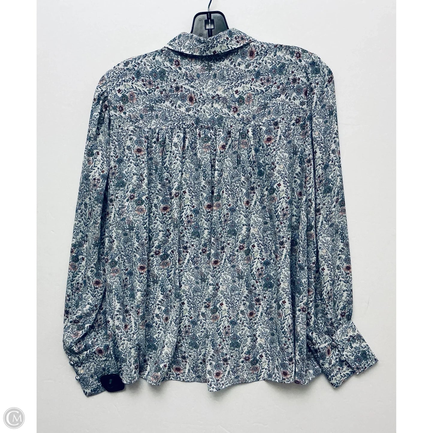 Top Long Sleeve By Rose And Olive In Floral Print, Size: S
