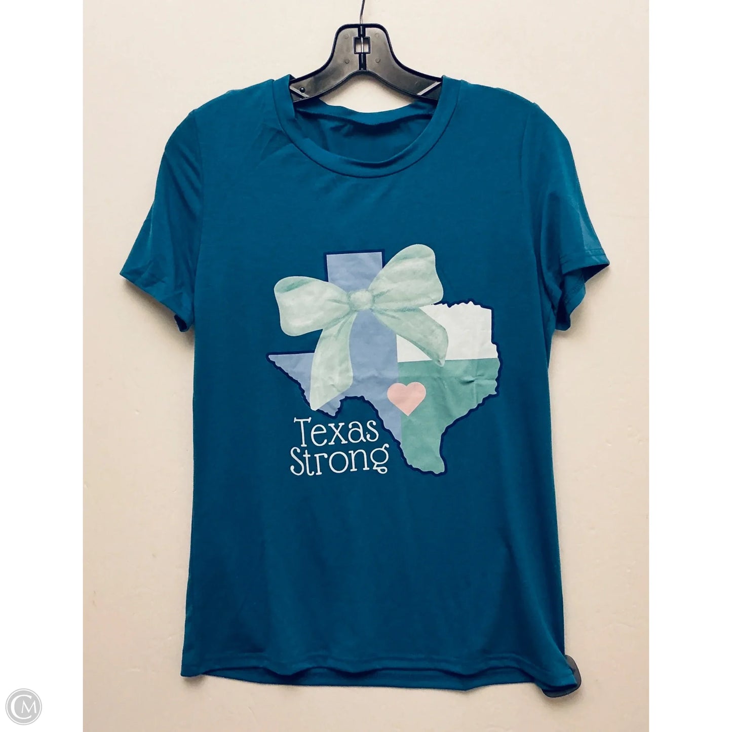 Top Short Sleeve Basic By Clothes Mentor In Blue, Size: S