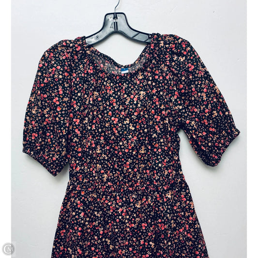 Dress Casual Short By Old Navy In Floral Print, Size: M