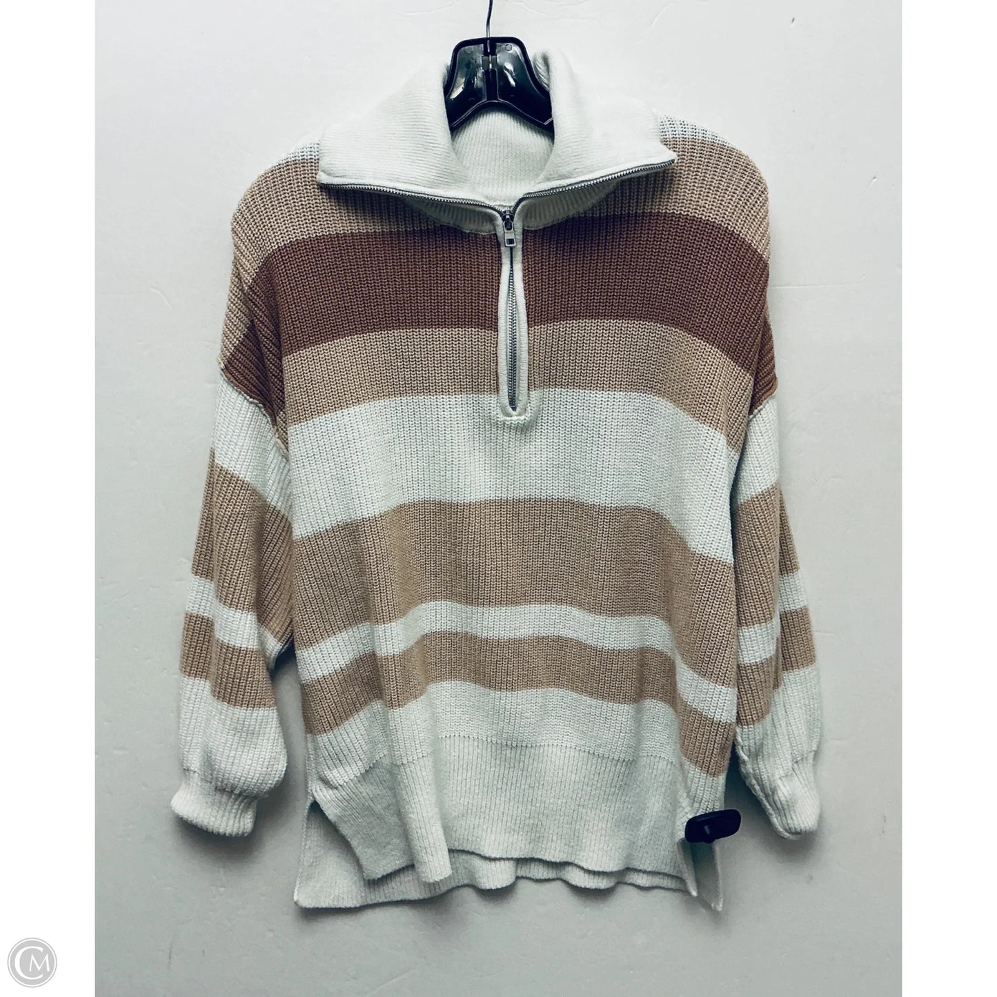 Sweatshirt Collar By Aerie In Tan, Size: Xxs