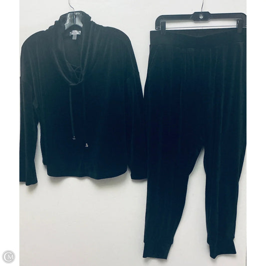 Lounge Set Pants By Cable And Gauge In Black, Size: L