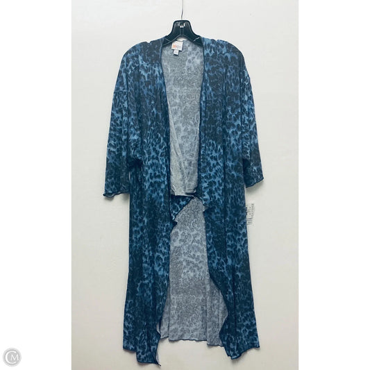 Kimono By Lularoe In Blue, Size: L