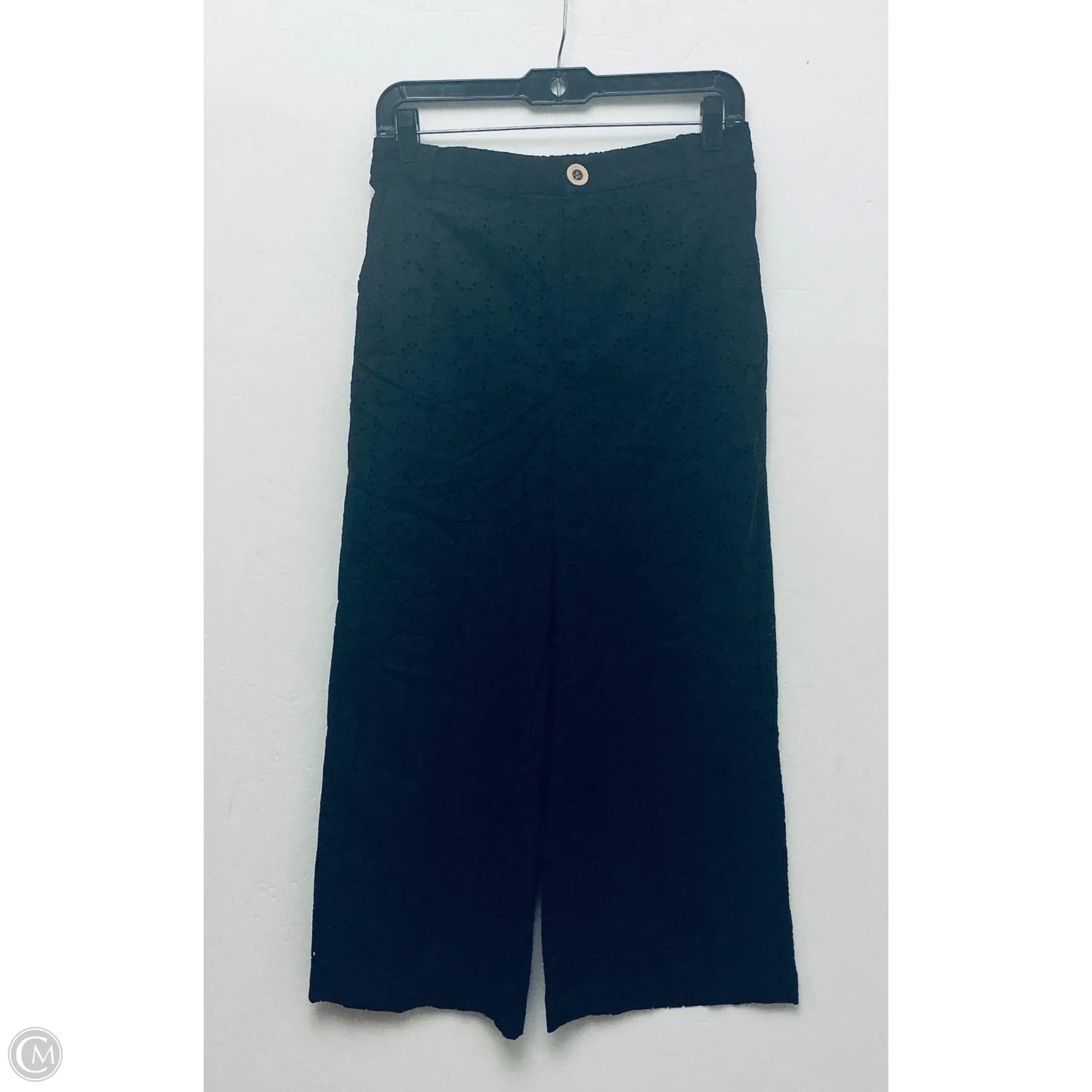 Pants Wide Leg By Zara In Black, Size: M