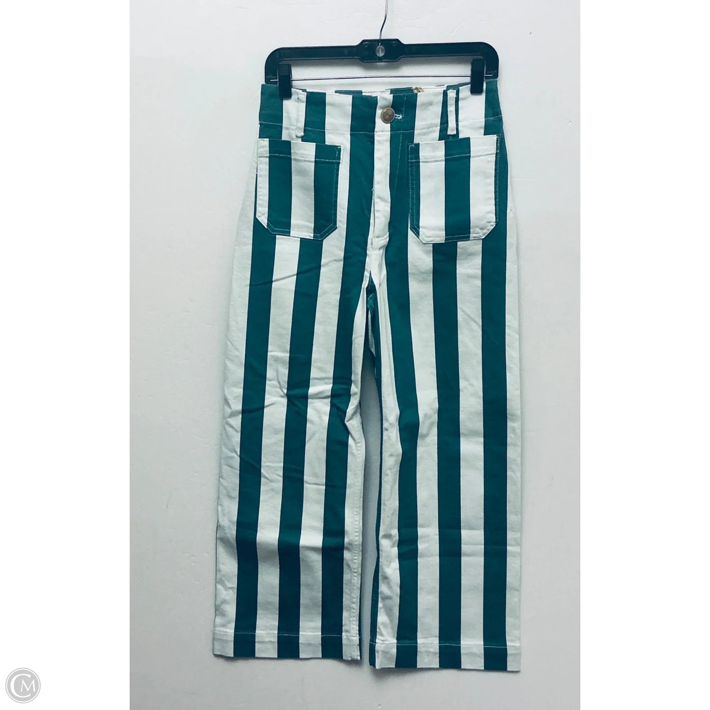 Pants Wide Leg By Maeve In Striped Pattern, Size: 6