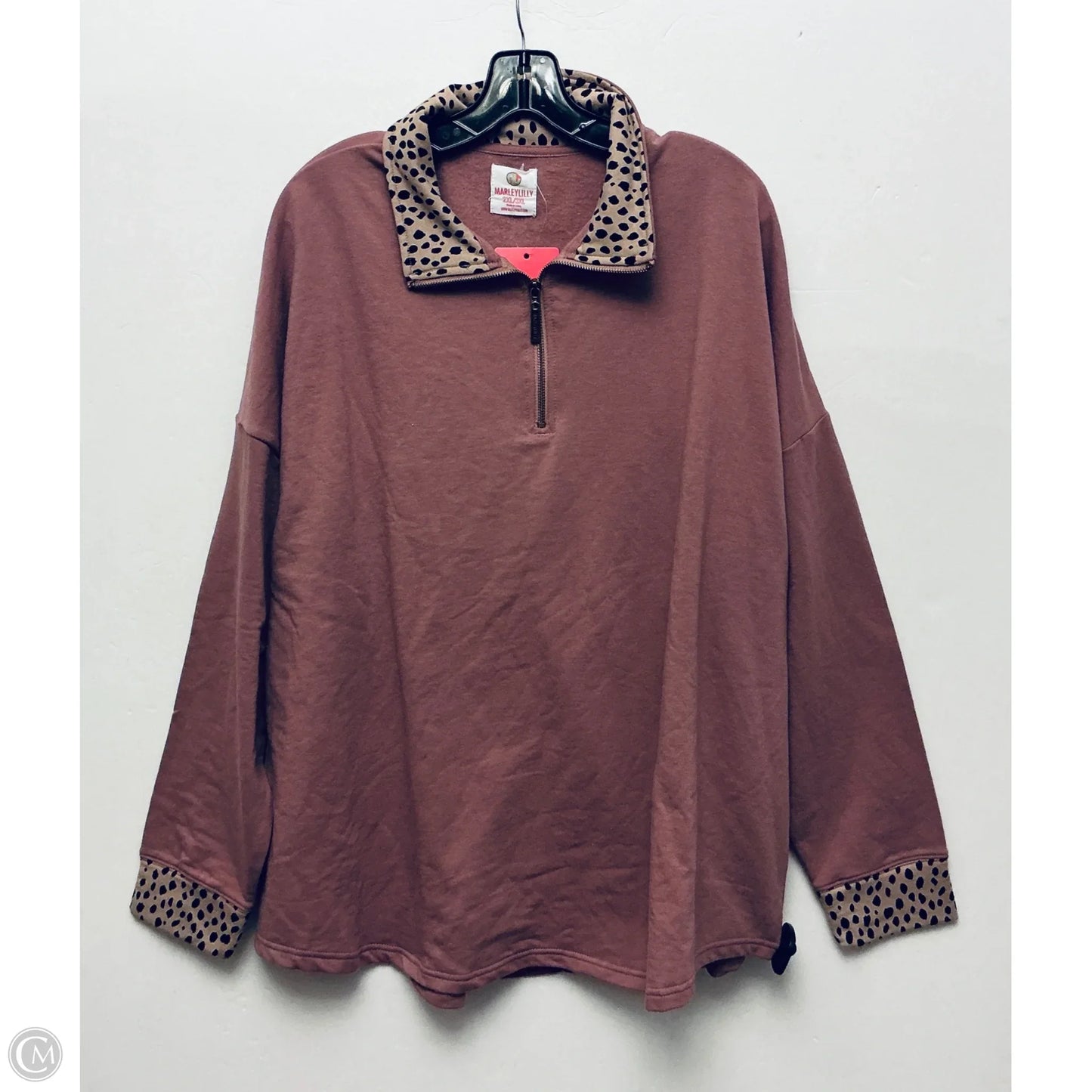 Jacket Other By Clothes Mentor In Mauve, Size: 2x