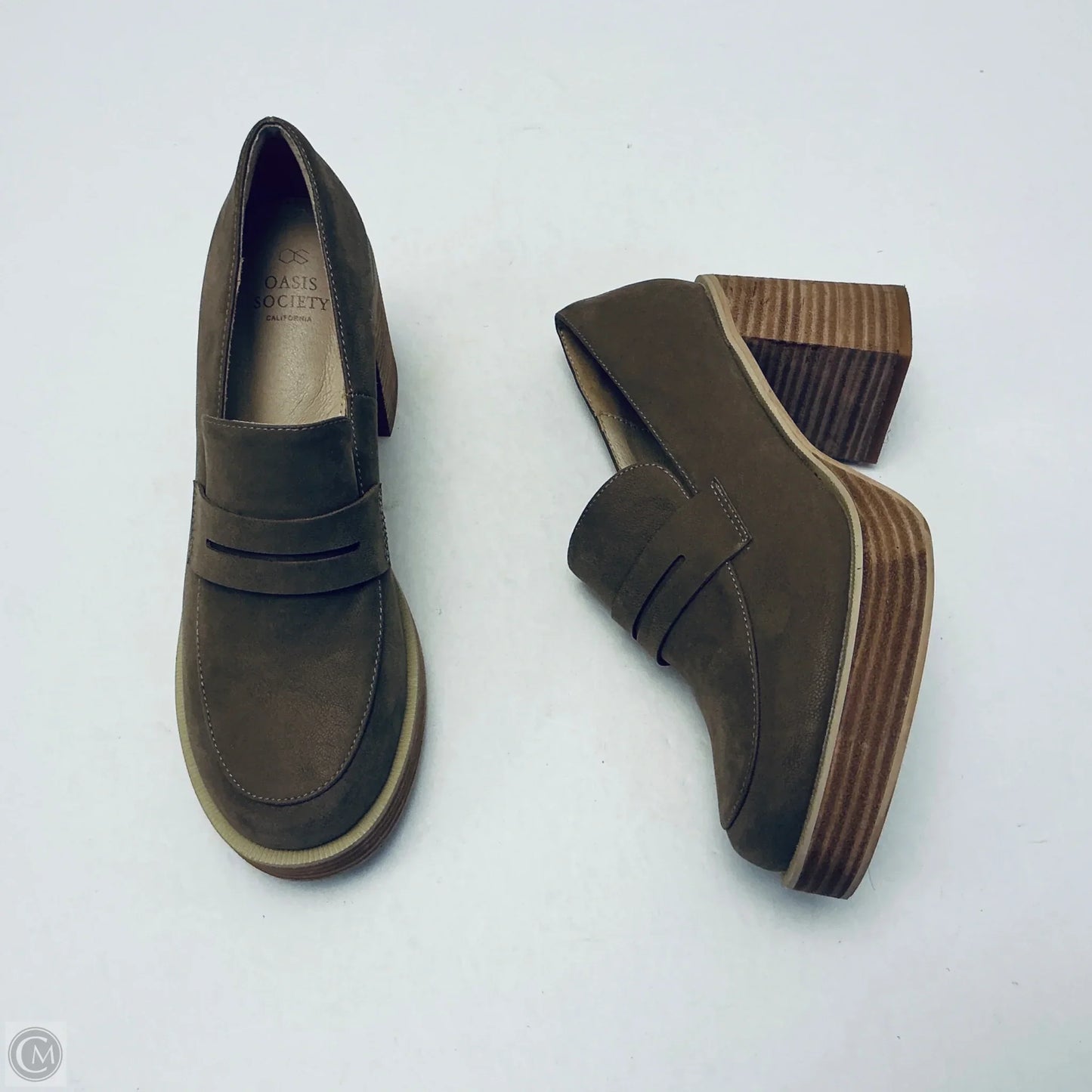 Shoes Heels Block By Oasis Society In Tan, Size: 8.5