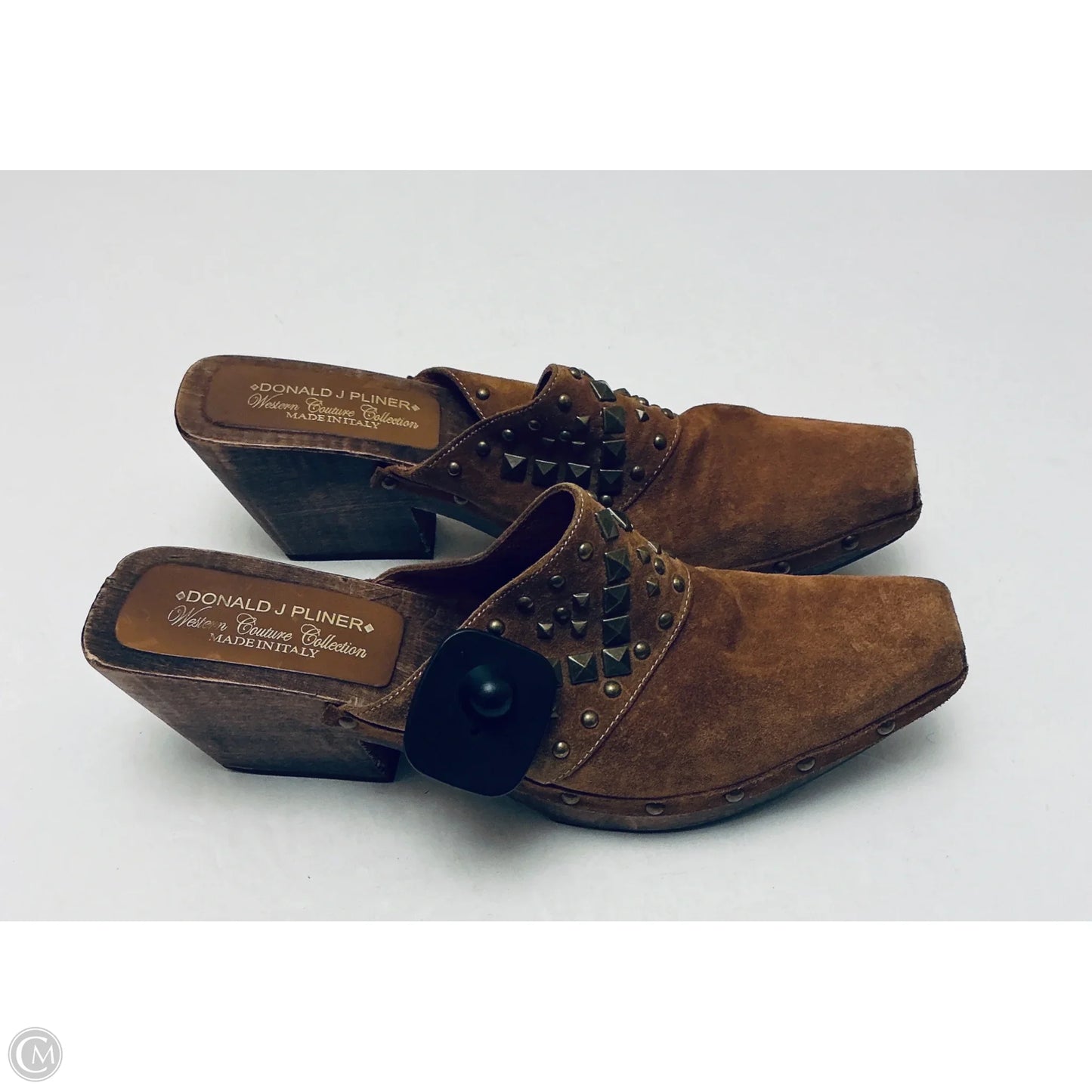 Shoes Heels Block By Donald Pliner In Brown, Size: 10