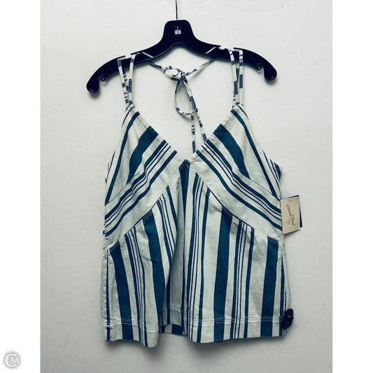 Top Sleeveless By Universal Thread In Blue, Size: L