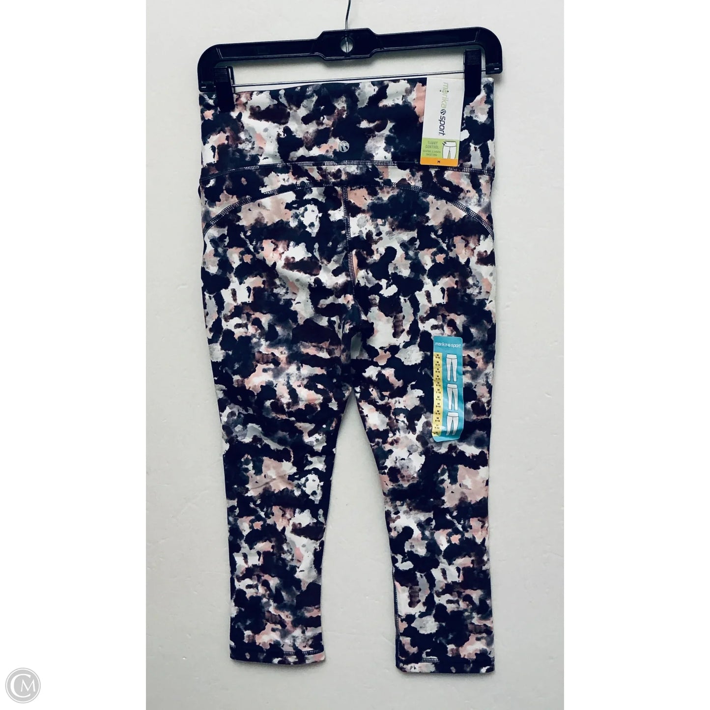 Athletic Leggings By Marika In Purple, Size: M