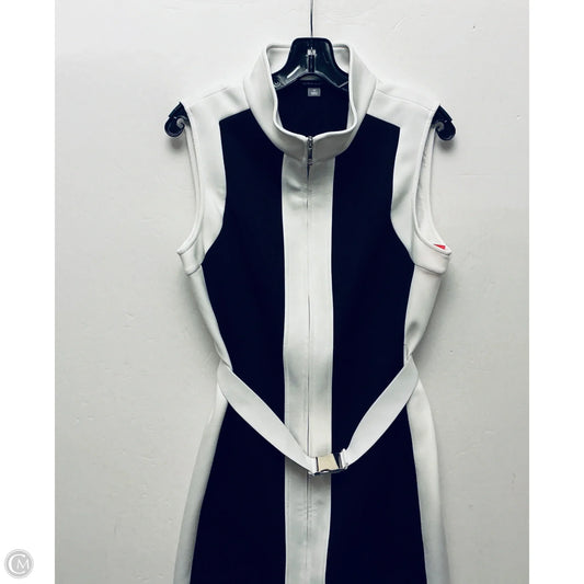 Dress Work By Tommy Hilfiger In Black & White, Size: 12
