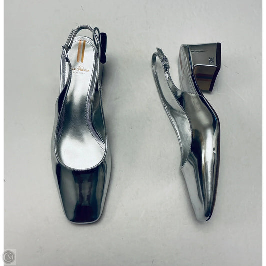 Shoes Heels Block By Sam Edelman In Silver, Size: 9