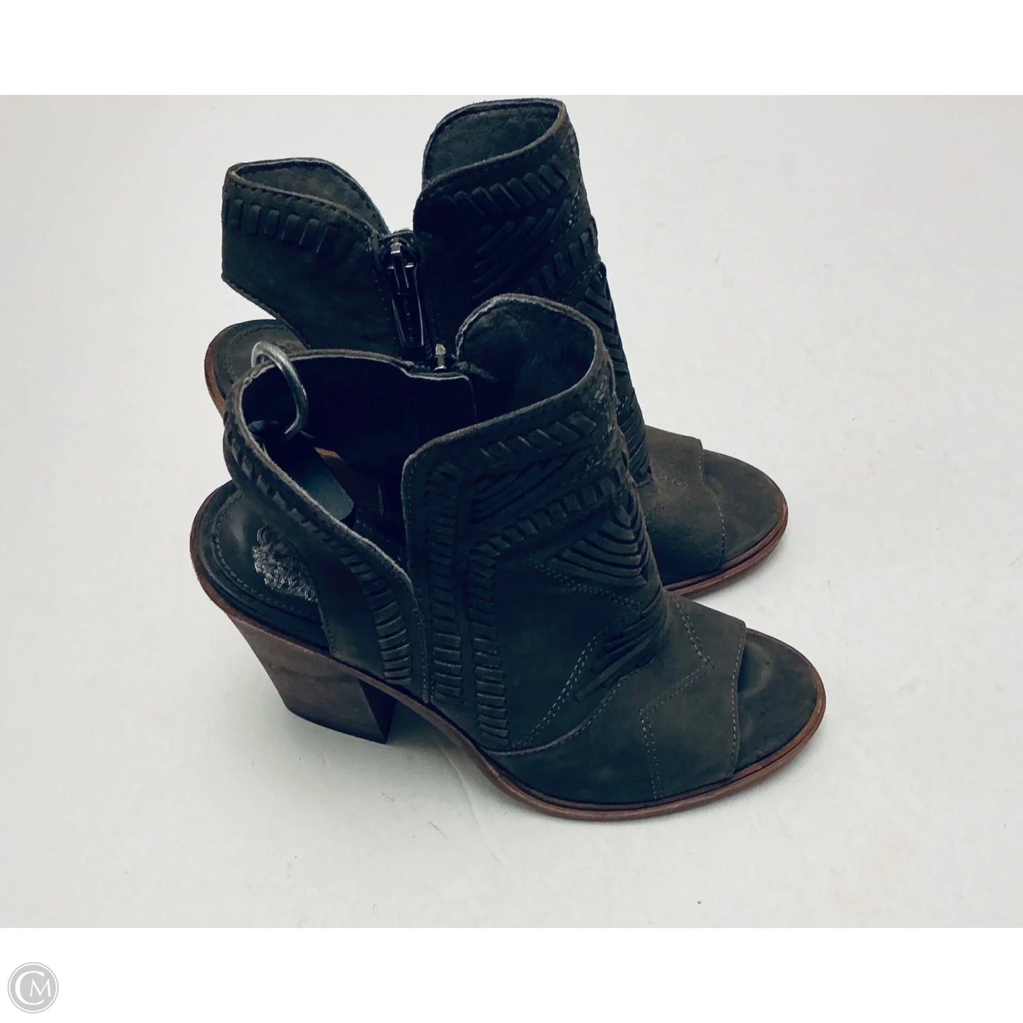 Shoes Heels Block By Vince Camuto In Grey, Size: 7