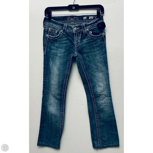 Jeans Boot Cut By Miss Me In Blue, Size: 2